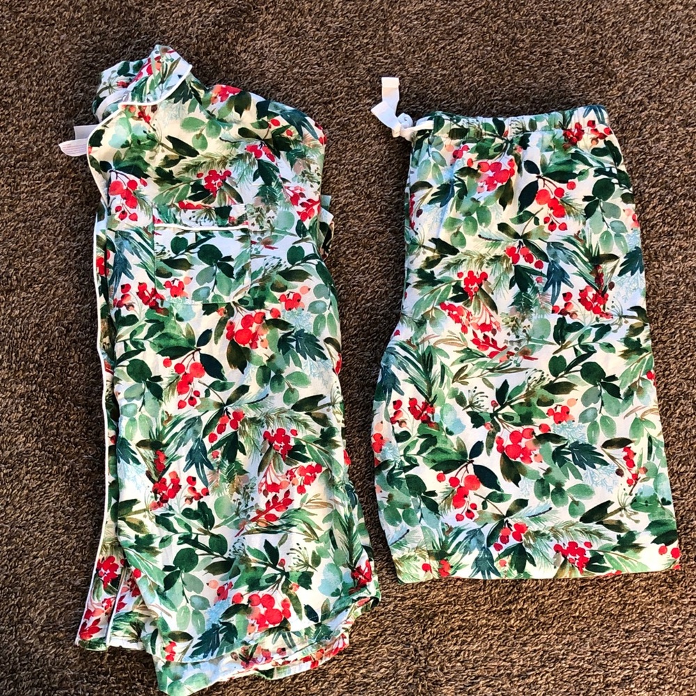 Women’s Long Sleeve 100% cotton Christmas Pajamas